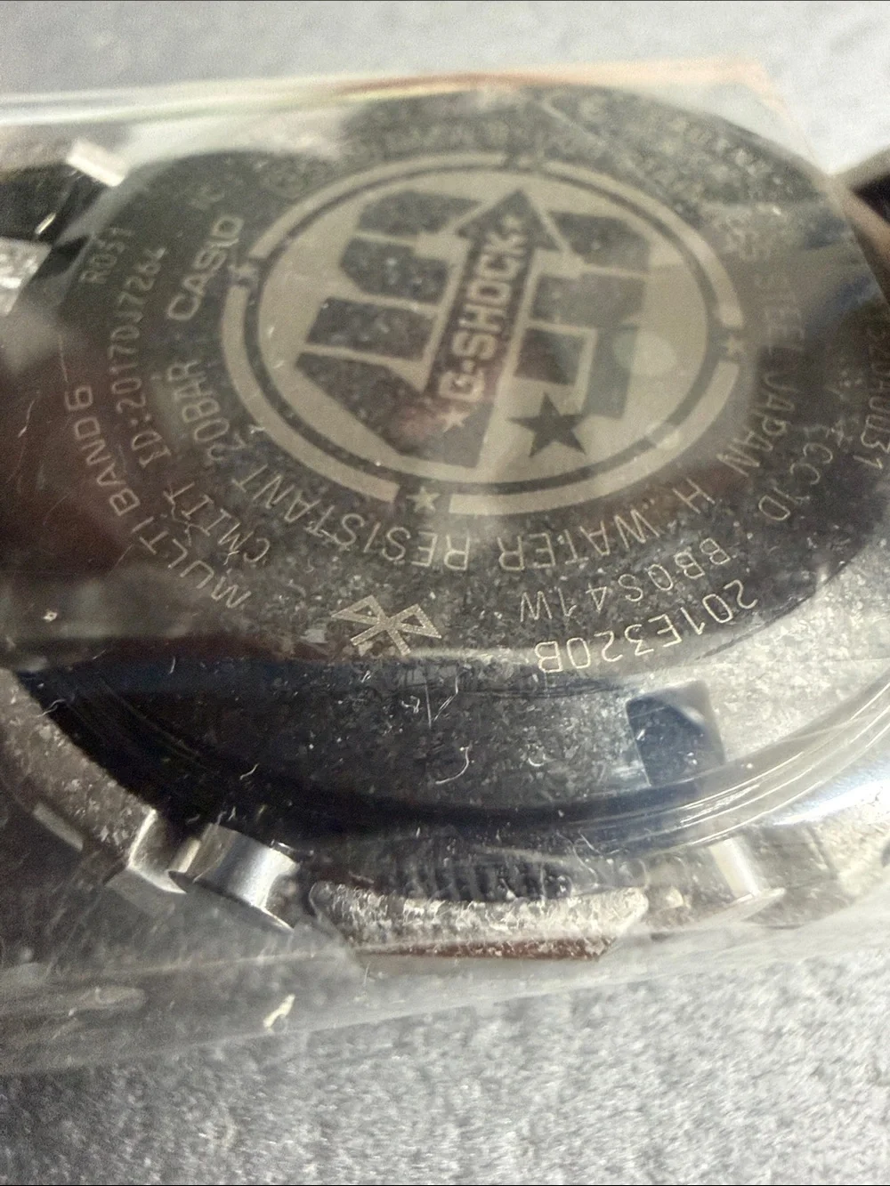 G-Shock Metal Silver Digital Tough Solar Watch